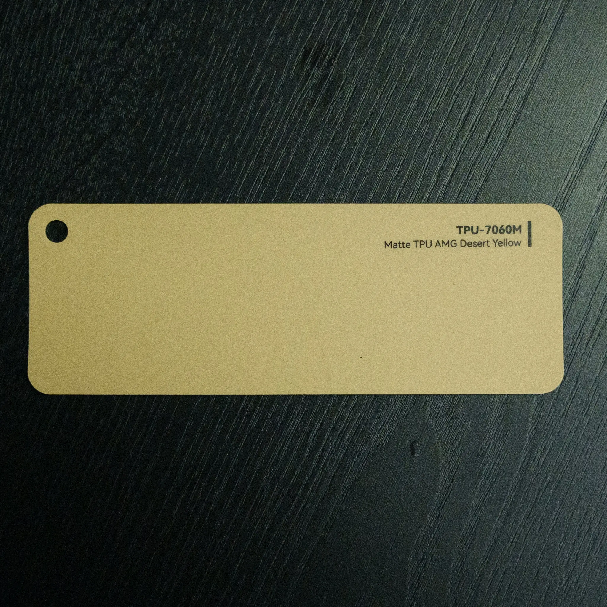 AMG Desert Yellow PPF wrap texture